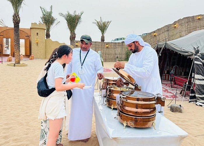 dubai desert safari with bbq dinner