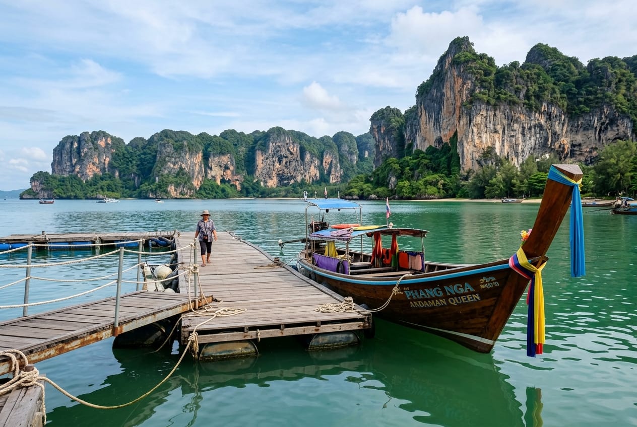 ao nam mao pier longtail boat transfer for railay beach november 2026 guide