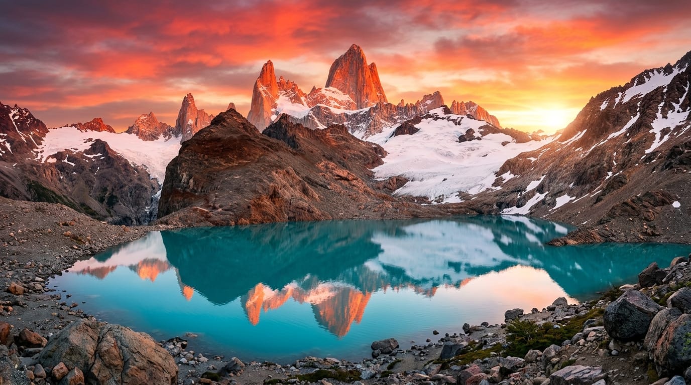 fitz roy hike november 2026 laguna de los tres sunrise el chalten patagonia