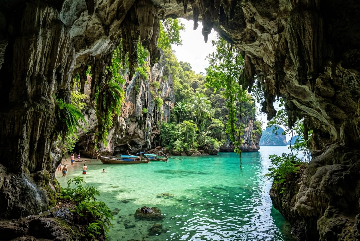princess lagoon railay beach november 2026 guide high tide swimming pool